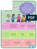 1c Simple Present Tense Poster