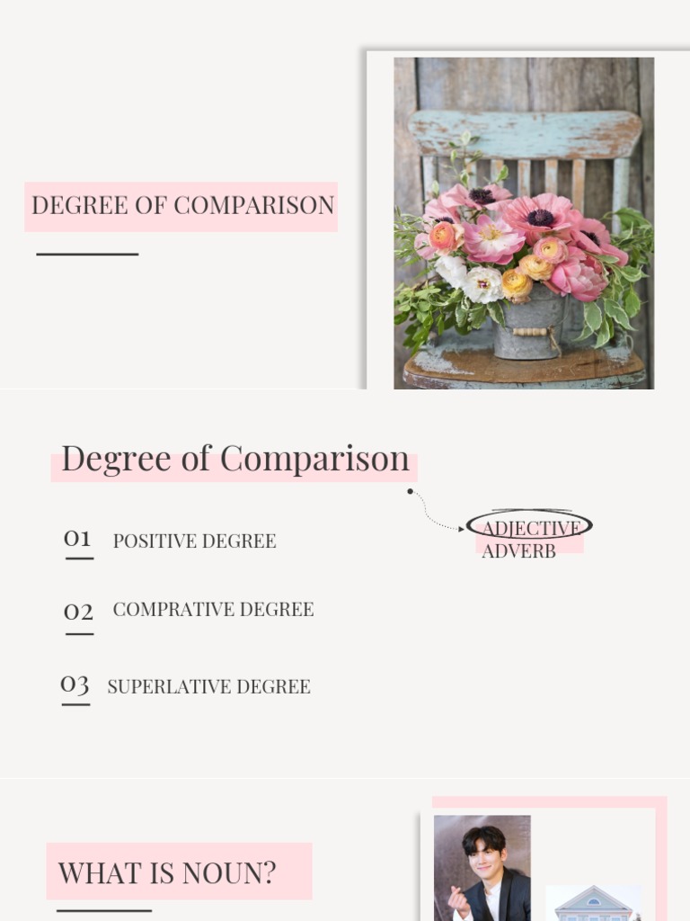 Degree of Comparison Eap | PDF | Adjective | Linguistic Typology