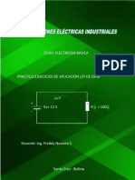 Tarea #1ejercicios para Practicar de La Ley Del Ohm