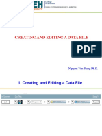 Creating and Editing A Data File Final