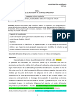 Semana 14 Asesoría 5 - Esquema de Redacción (Cuerpo)