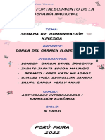 Trabajo de La Semana 2 de Actividades Integradoras I Expresión Escénica