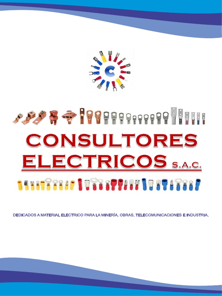 Brochure Consultores Electricos Sac | PDF | Tubería (transporte de ...