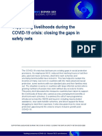 Supporting Livelihoods During The COVID-19 Crisis: Closing The Gaps in Safety Nets