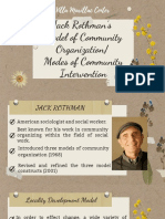 Rothman's Model of Community Organization