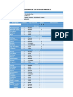 Inventario de entrega de inmueble con dirección y fecha