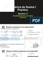 Mecánica de Suelos I - Incremento de Esfuerzo Vertical