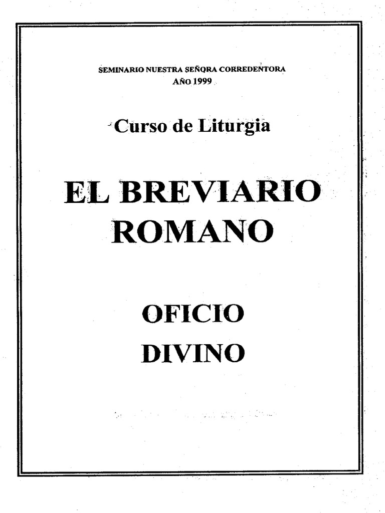 Oficio Divino PDF Pascua de Resurrección Oración
