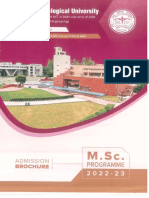 MSC - Brochure DTU