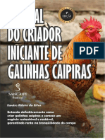 Manual para criação de galinhas caipiras