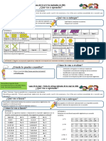 Fichas de Trabajo Segundo Grado MATEMÁTICAS