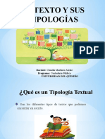 Presentación El Texto y Sus Tipologías