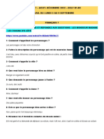 4 FRANÇAIS 7 DELF B1 Du 5 Au 9 SEPTEMBRE 22