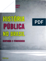 História Pública No Brasil - Sentidos e Itinerários