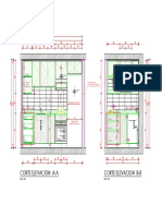 Corte Elevacion A-A Corte Elevacion B-B: Respisa Respisa h:190 CM h:180 CM