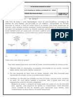 Como criar uma linha do tempo