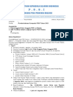 317 - Surat Pemberitahuan Kompetisi PSSI Maluku 2022