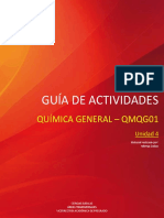 Guía de Actividades Química General - Qmqg01 - U4