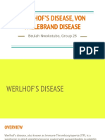 Werlhof's Disease, Von Willebrand Disease