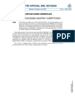 Ministerio de Economía, Industria Y Competitividad: Boletín Oficial Del Estado