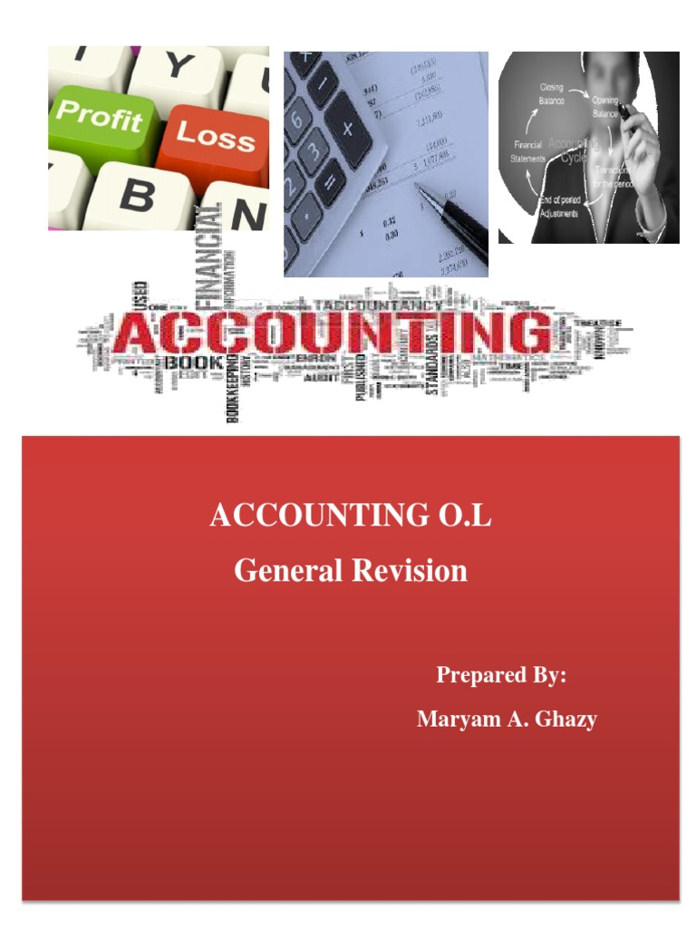 IGCSE Accounting Revision Notes 0452 | PDF | Debits And Credits | Expense