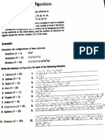 Electron Configuration Answers