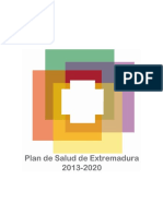 Plan de Salud de Extremadura 2013-2020