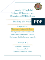 Treatment of Filtration