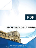 Secretaria de La Mujer Ministerio Público Guatemala