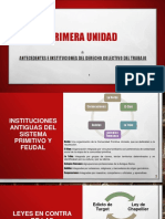 Antecedentes e Instituticiones Del Derecho Colectivo Del Trabajo