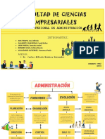 Evolución de La Administración - Semana 4 - Ucv