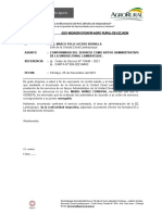 Conformidad de servicios para mercados itinerantes Midagri en Lambayeque