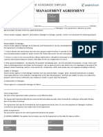 Property Management Agreement Template