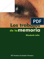 Elizabeth Jelin - Los Trabajos de La Memoria