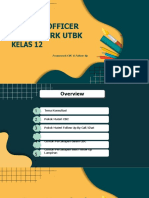 Project Officer Framework Utbk Kelas 12