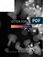 Otter Forum Report