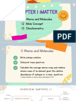 1.1 Atoms and Molecules