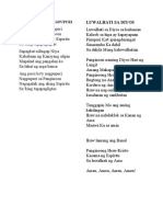Ang Puso Ko'Y Nagpupuri: Luwalhati Sa Diyos