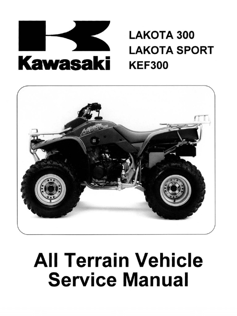 Kawasaki Kef 300 Lakota 95 A 04 Service Manual
