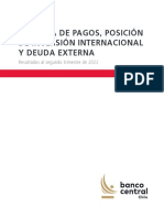 Segundo Trimestre Deuda Externa