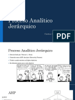 Proceso Analítico Jerárquico: Cinthia C. Pérez, PH.D