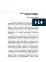 Metodología de Investigación Cientifica Cualitativa