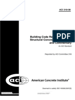 ACI-318R-08 Building Code Requirements For Structural Concrete and Commentary