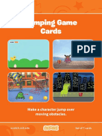 Jumping Game Cards