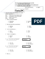 SOAL PTS 1 BING 6