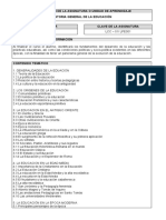 Lic. Ccs. de La Educ y Pedagogía Bloque I