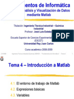 FI0809 Tema 4 - Introduccion a Matlab