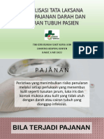 Sosialisasi Tata Laksana Pasca Pajanan Darah Dan Cairan