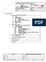 RET670 RELAY ACCEPTANCE TEST