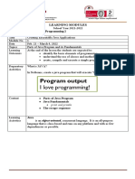 Module 1 - Computer Programming 2